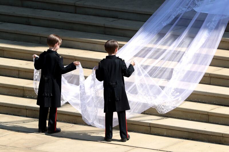 Royal Wedding: i principini come paggetti 14