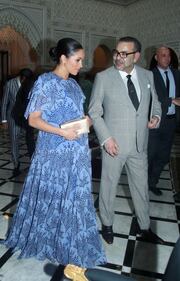 Meghan Markle e il Principe Harry alla residenza di Mohammed VI 8