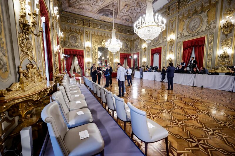 Giuramento del governo al Quirinale 2