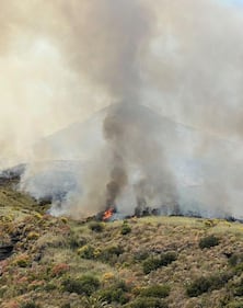 Incendio a Stromboli 3