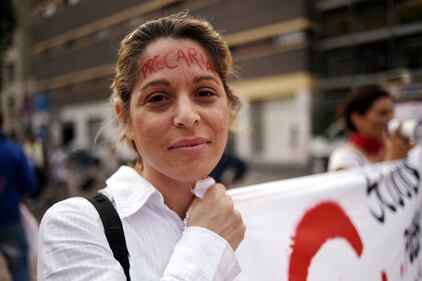 La "buona scuola" in piazza contro la riforma:  "Renzi puffarolo" 10