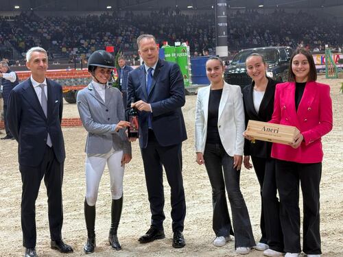 A Maria Eder Ferrero un premio speciale inno alla gioventù