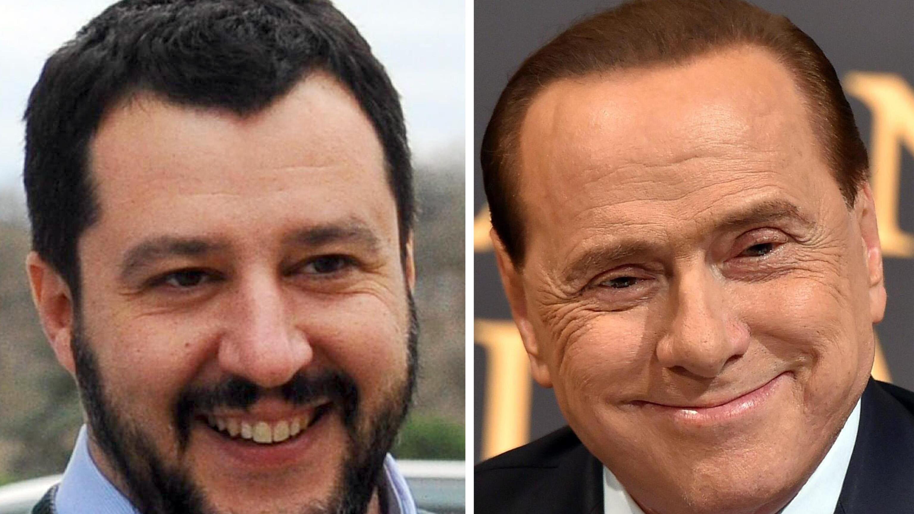 Berlusconi in piazza con Salvini Scelta obbligata per l'unità
