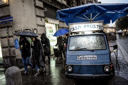 Arriva la prima neve a Milano 5