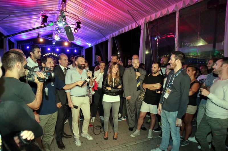 Il ministro Boschi al Pride Village di Padova 9