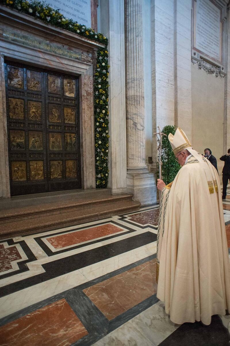 Giubileo, la cerimonia del Papa 7