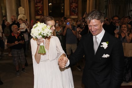 Le nozze di Eva Herzigova con Gregorio Marsiaj 6