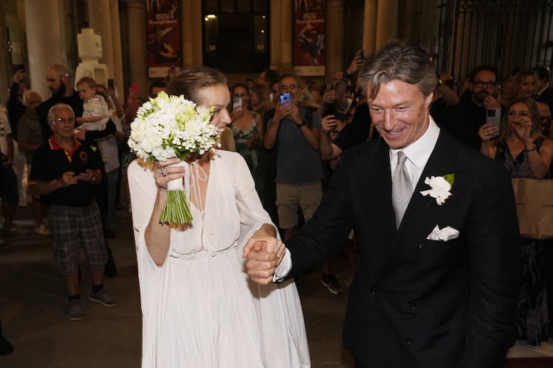 Le nozze di Eva Herzigova con Gregorio Marsiaj 6