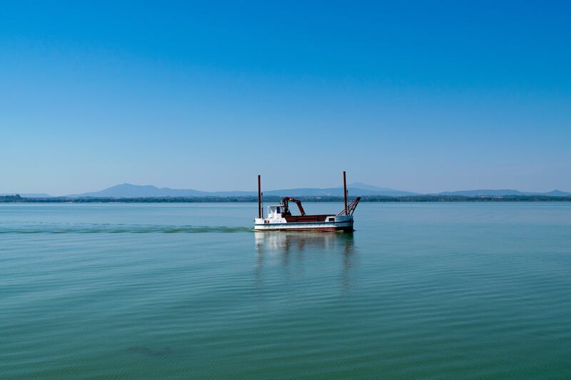 Barca sul Trasimeno