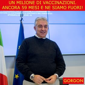 Ecco la satira del giorno. La corsa dei vaccini 1