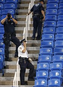 US Open, un drone si schianta durante il match della Pennetta 1