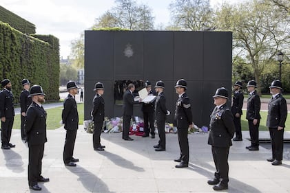 Londra, i funerali dell'agente ucciso durante l'attentato a Westminster 18