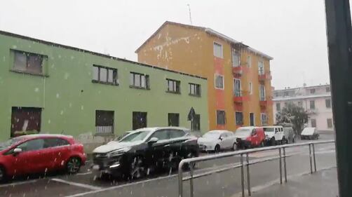 Nevica a Milano 2