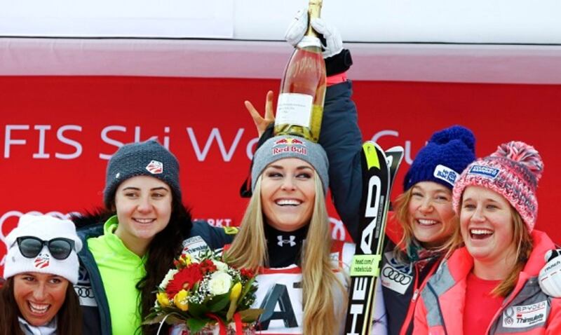 Lindsey Vonn nuda per Sports Illustrated. Foto 17