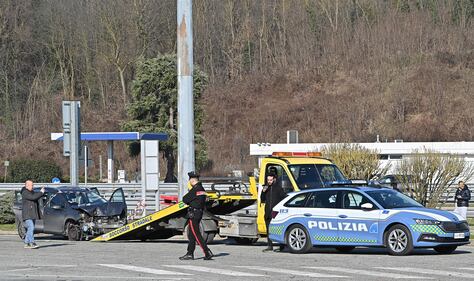 L’area di servizio scenario della sparatoria alle porte di Ivrea 3