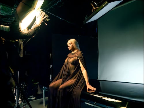 I lavori sul nuovo Calendario Pirelli