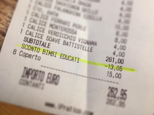 Padova, "sconto bimbi educati" in un'enoteca: il premio per i genitori