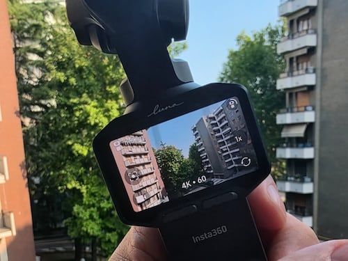 Insta360 Luna Pro, la gimbal camera che porta l’8K in tasca