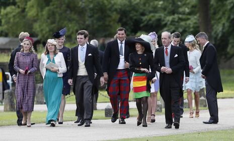 Gli ospiti al matrimonio di Pippa Middleton 1