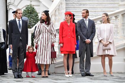 Beatrice Borromeo mostra il pancione alla Festa del principato di Monaco 3