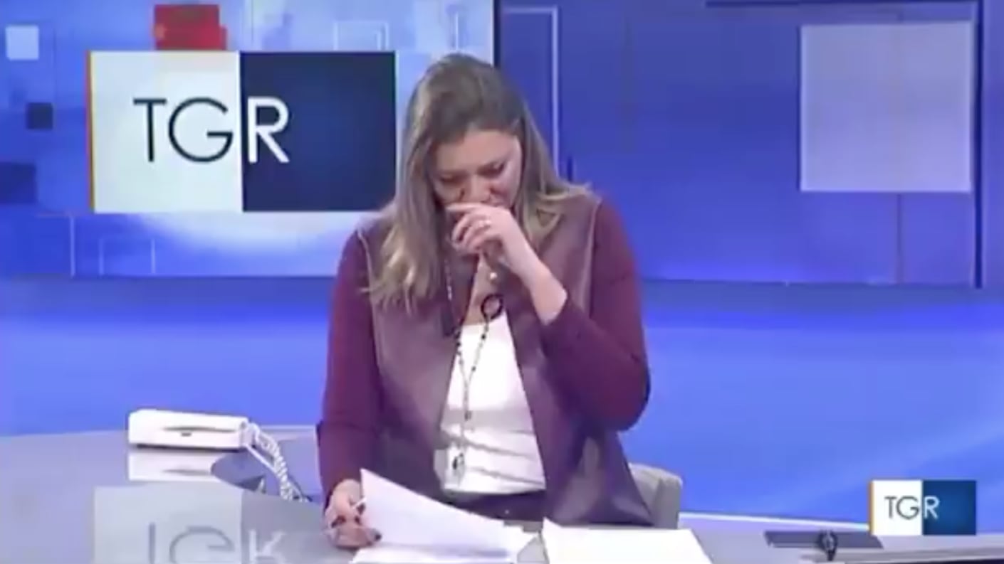 Diego muore a 3 anni, la giornalista scoppia in lacrime in diretta