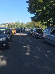 Ore di fila al Drive-in Covid di Santa Maria Della Pietà 5