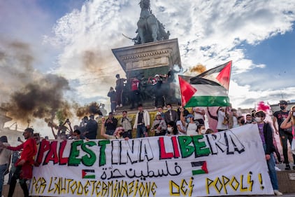 Milano, in piazza per la Palestina 8