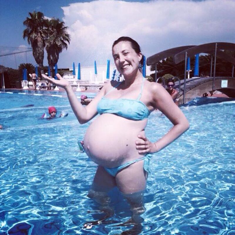 Pamela Petrarolo: selfie con pancione e bikini, a giorni il parto 2