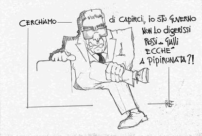 La vignetta del giorno: confessioni del presidente 1