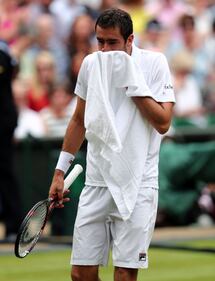 Wimbledon, la disperazione di Cilic dopo l'infortunio 9