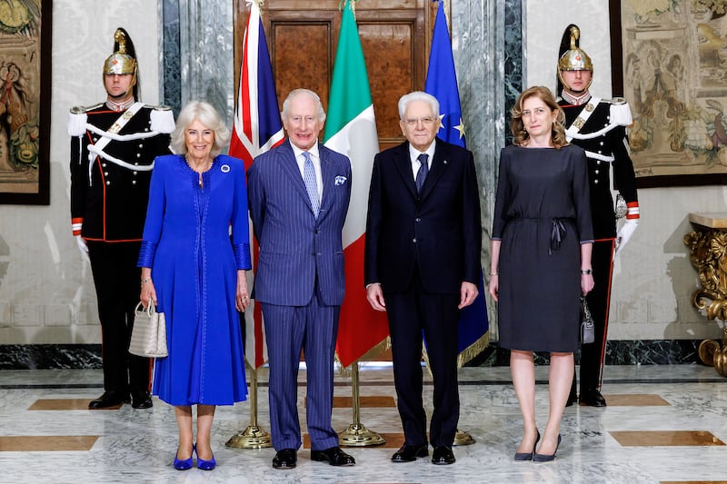 Carlo III e Camilla, primo giorno in Italia 2