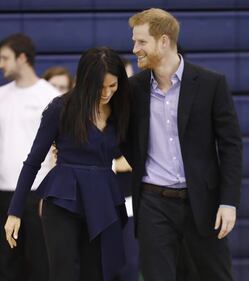 Meghan Markle, giochi allegri con Harry 4