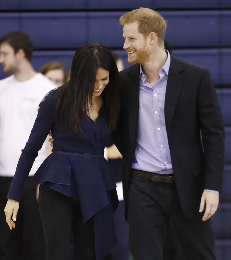 Meghan Markle, giochi allegri con Harry 4