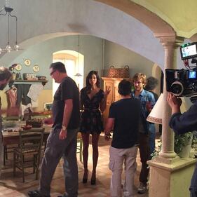 Belen sul set di Don Matteo 3