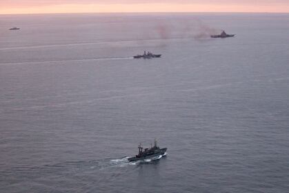 La flotta russa verso la Siria 2