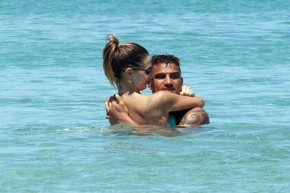 Satta e Boateng: coccole e baci al mare 6