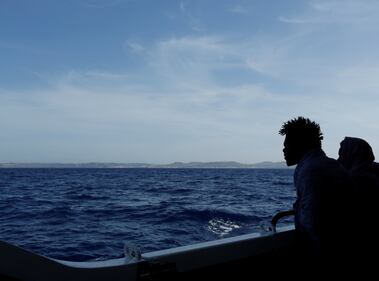 Sulla nave Phoenix della ong Moas 13