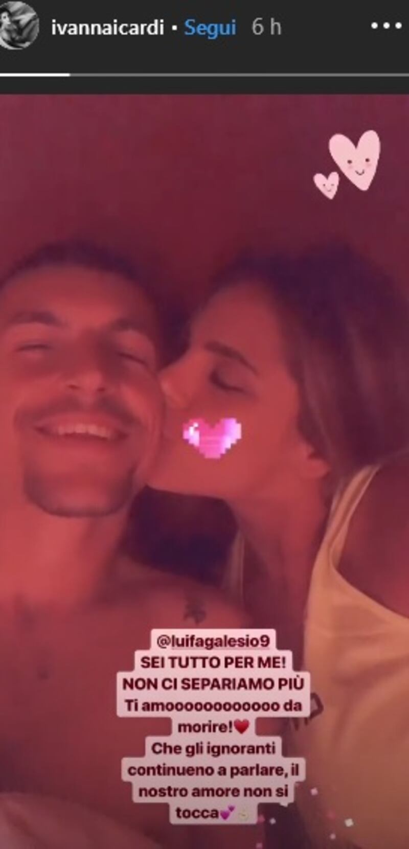 Ivana Icardi e il fidanzato