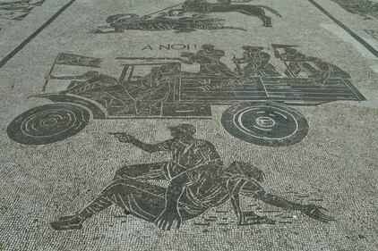 Foro Italico, Stadio dei Marmi: ecco i mosaici dedicati al Duce 4