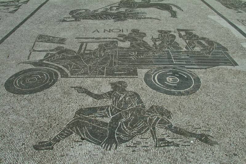 Foro Italico, Stadio dei Marmi: ecco i mosaici dedicati al Duce 4