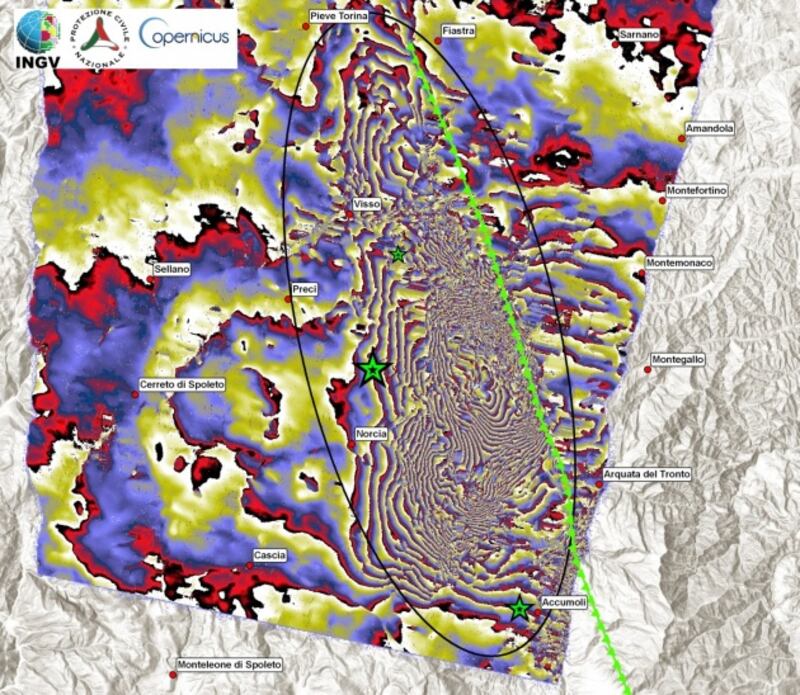 Mappa Ingv