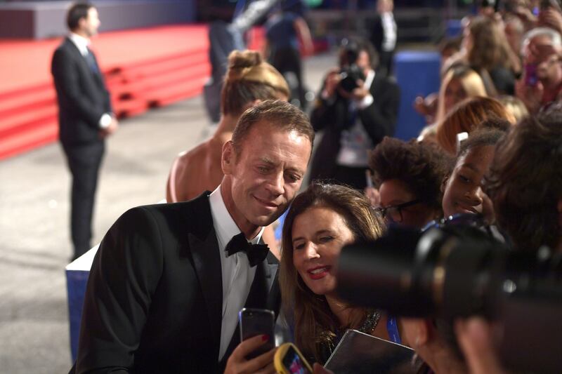 Rocco Siffredi e famiglia alla Mostra del Cinema di Venezia 35