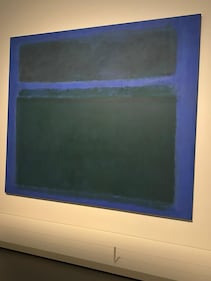 Le opere di Mark Rothko nella mostra di Parigi organizzate dalla Fondazione Luis Vuitton 3