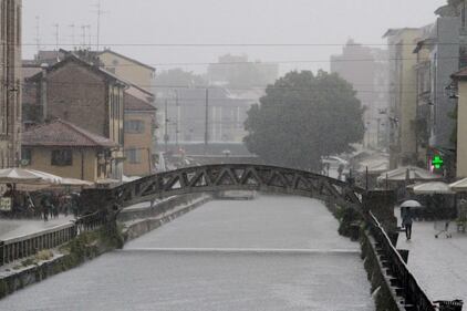 Improvviso temporale a Milano 5