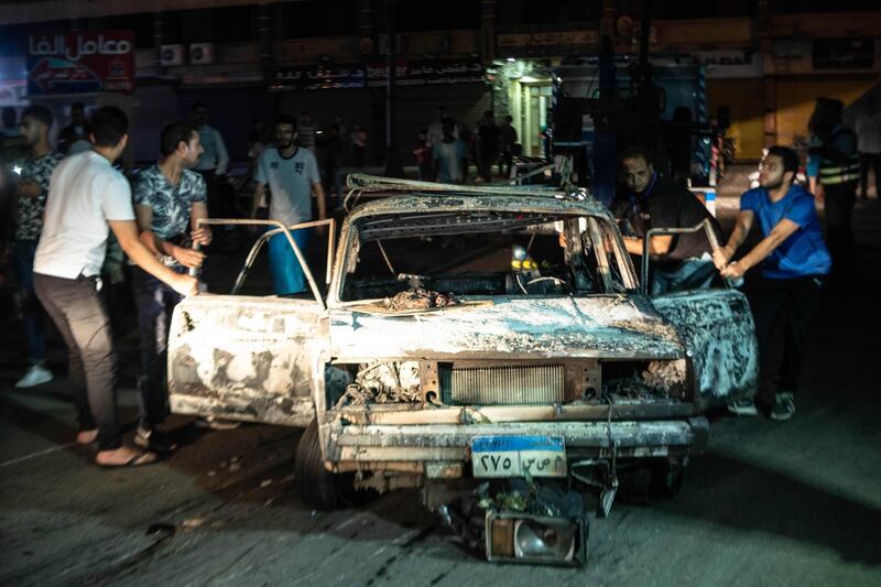 L'attentato contro l'istituto nazionale per il cancro a Il Cairo 7