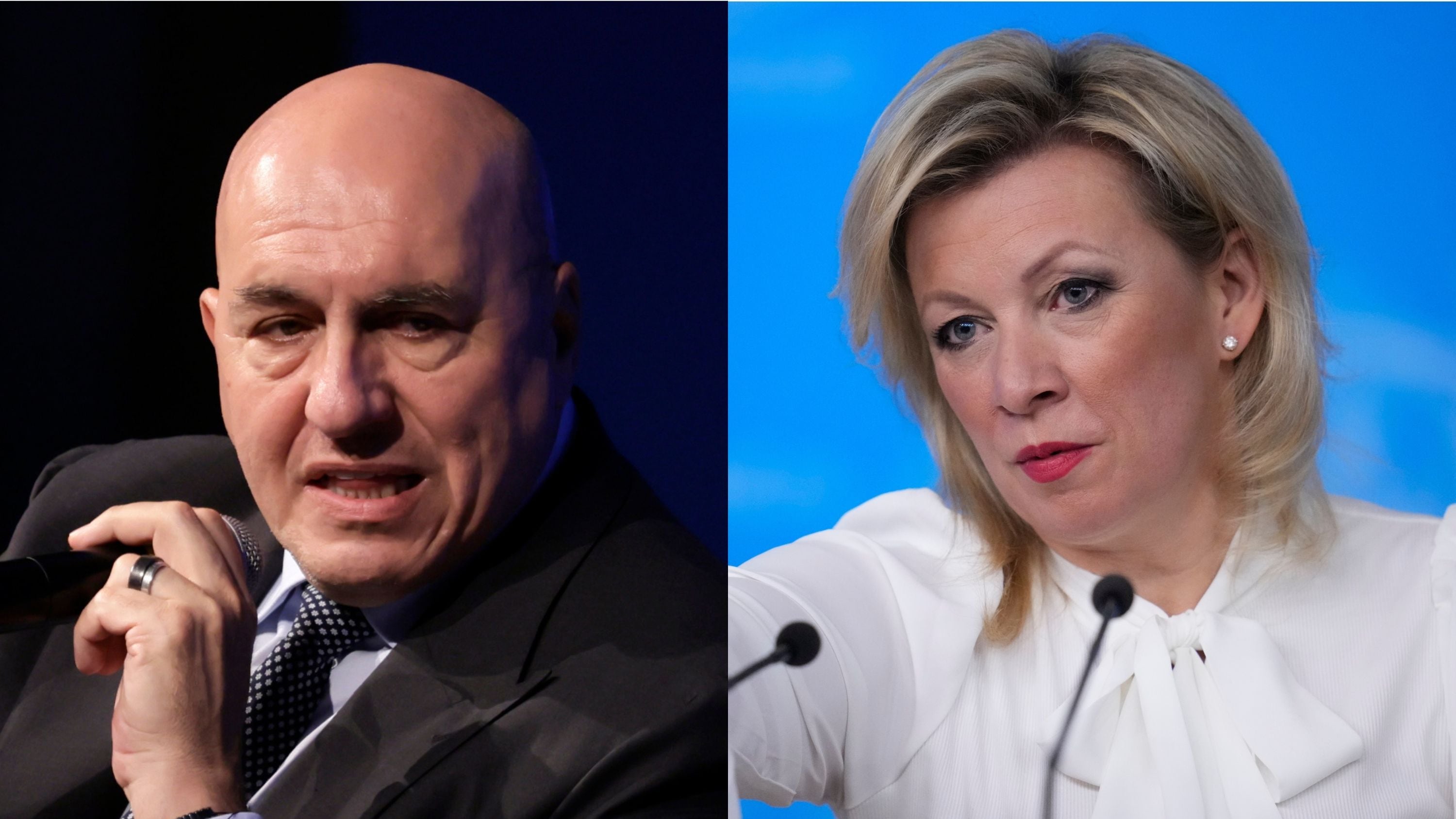 Zaakharova vs Crosetto
