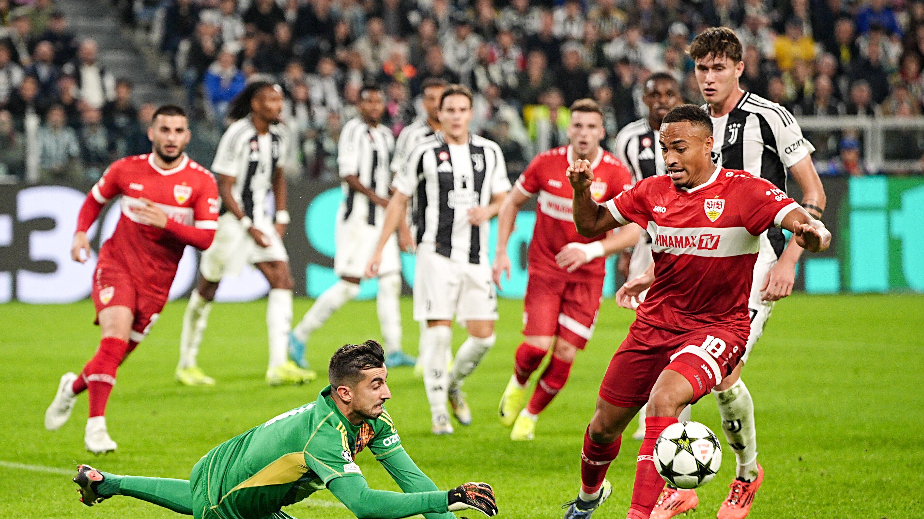 Juve, eurofrenata