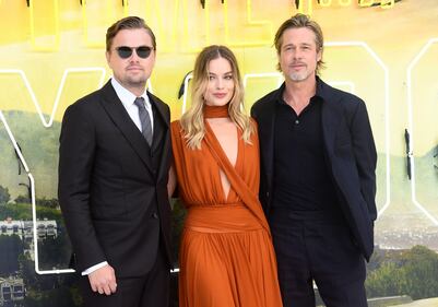 A Londra il cast di "C'era una volta ... in Hollywood" per la premiere del film  7