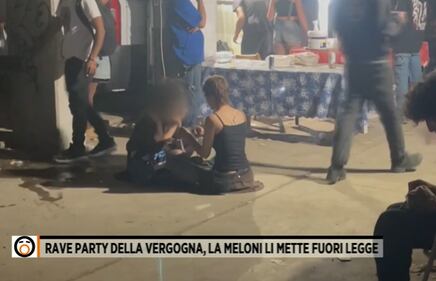Rave party, le immagini choc tra droga e alcol 2