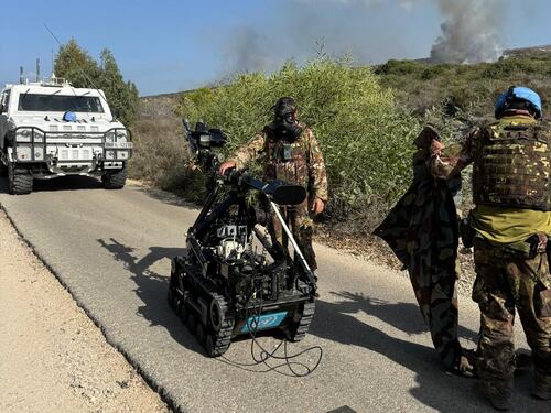 Unifil, il contingente italiano individua e disinnesca esplosivi incendiari in Libano